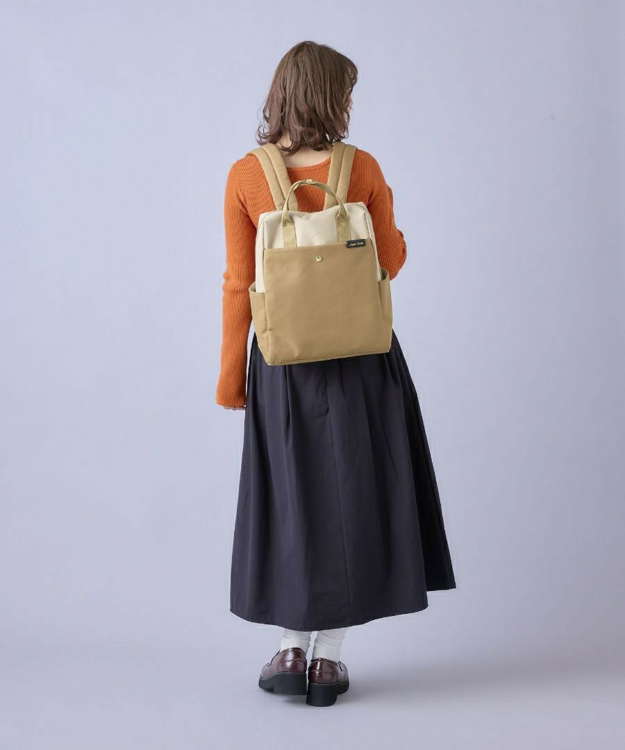 Legato Largo リュック バックパック 撥水 両立バッグ 10ポケット A4 撥水両立バッグ LT-F3383