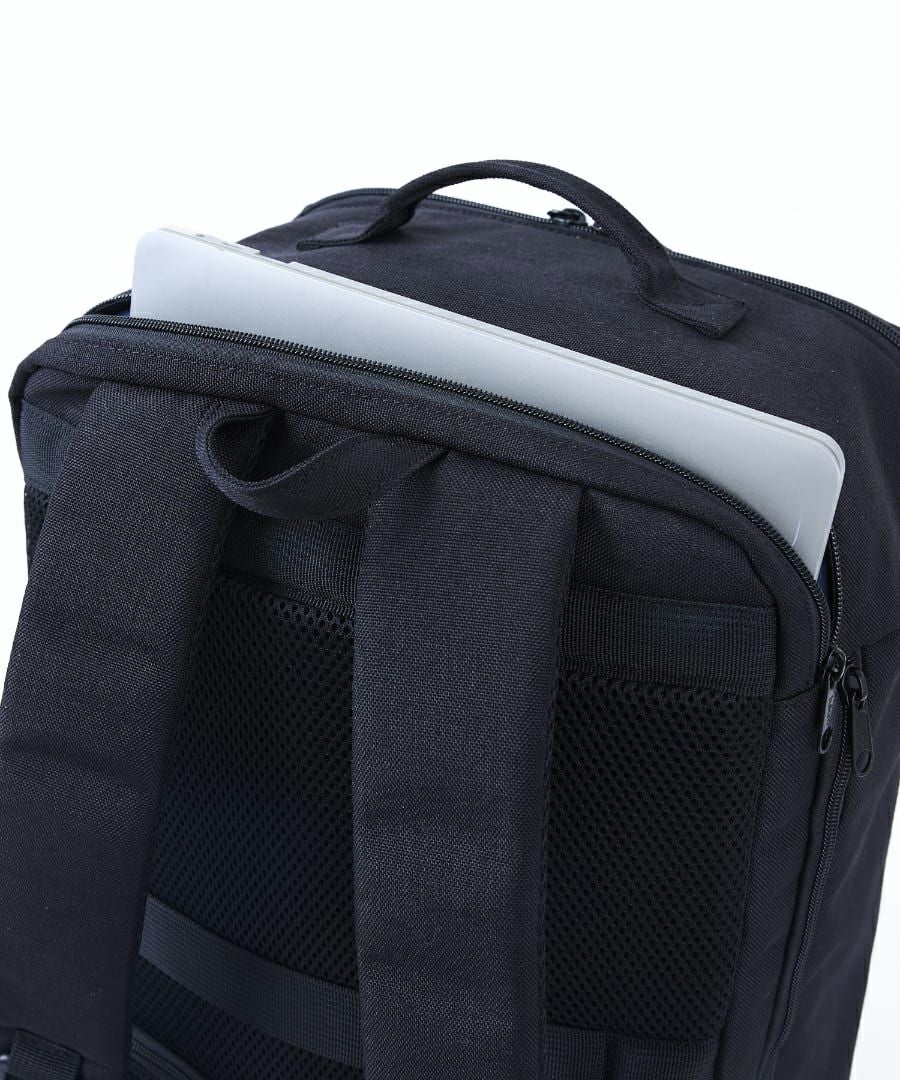 fulcro リュック バックパック 撥水 多ポケット メッシュポケット キャリーオン 0 ESSENCE fma-0004