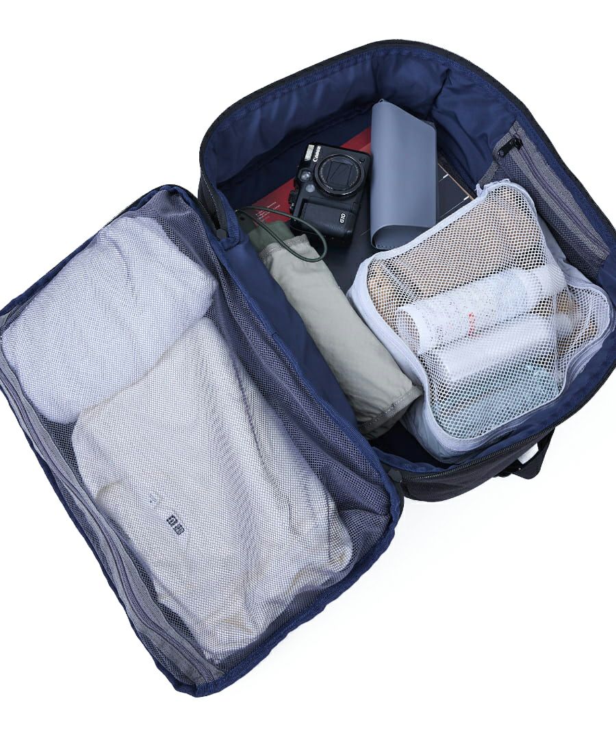 fulcro リュック バックパック 撥水 多ポケット メッシュポケット キャリーオン 0 ESSENCE fma-0004