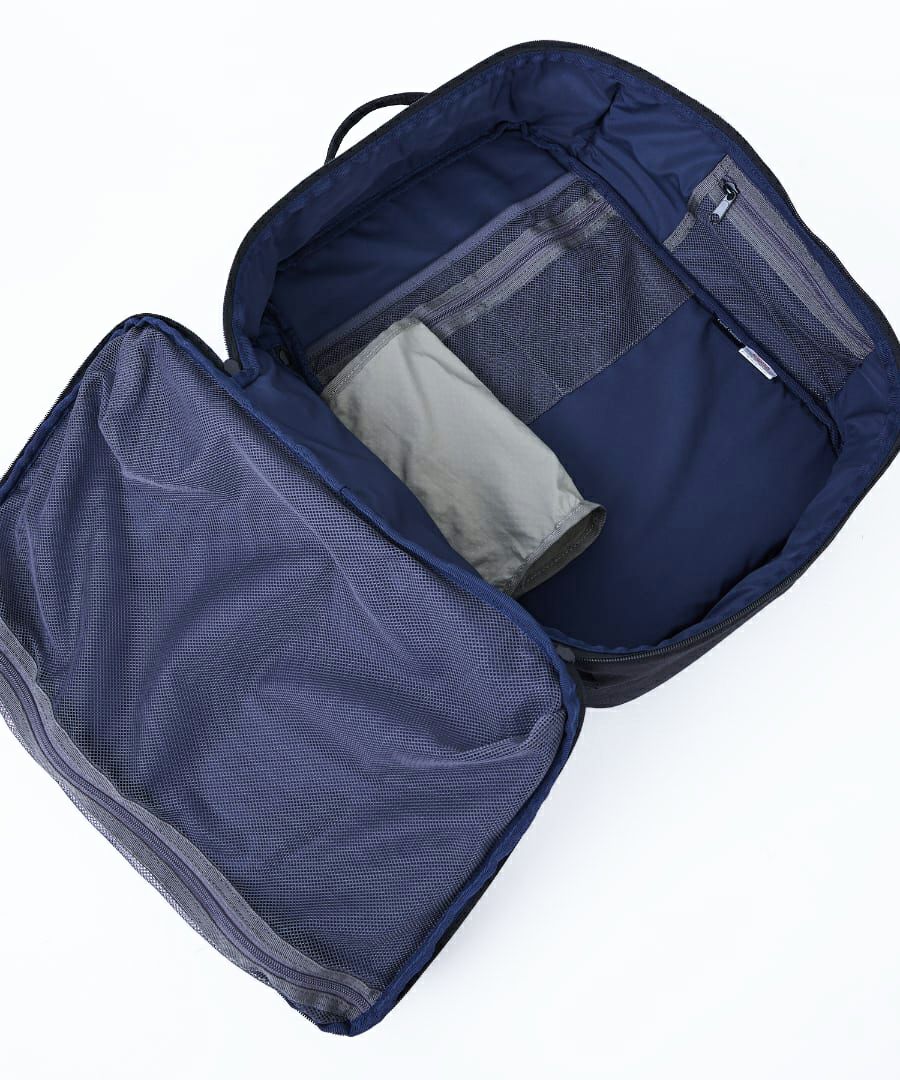 fulcro リュック バックパック 撥水 多ポケット メッシュポケット キャリーオン 0 ESSENCE fma-0004