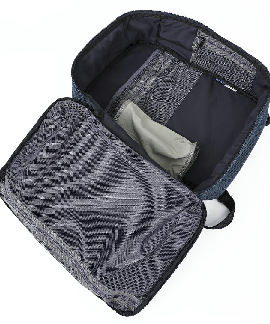 fulcro リュック バックパック 撥水 多ポケット メッシュポケット キャリーオン 0 ESSENCE fma-0004