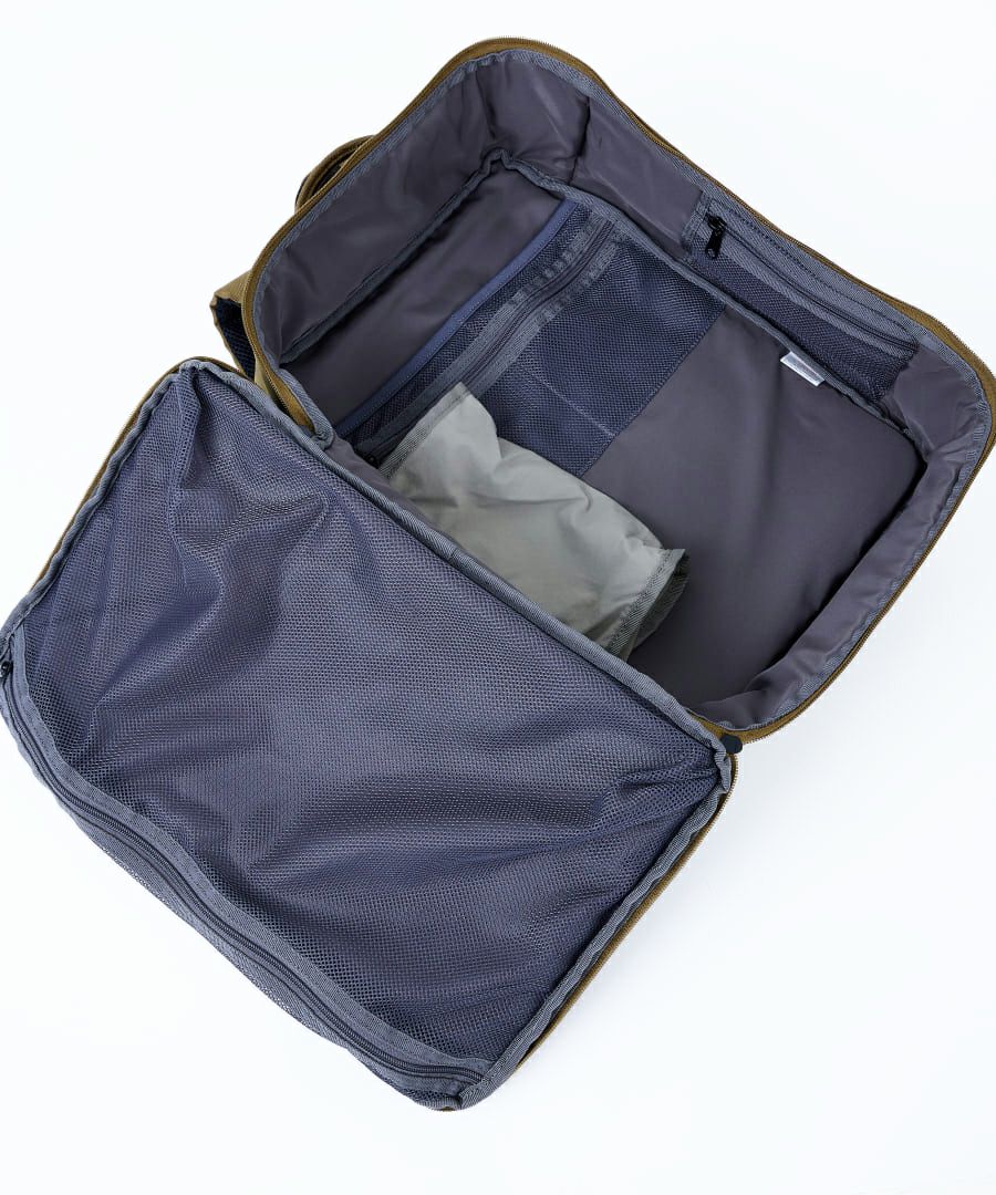 fulcro リュック バックパック 撥水 多ポケット メッシュポケット キャリーオン 0 ESSENCE fma-0004