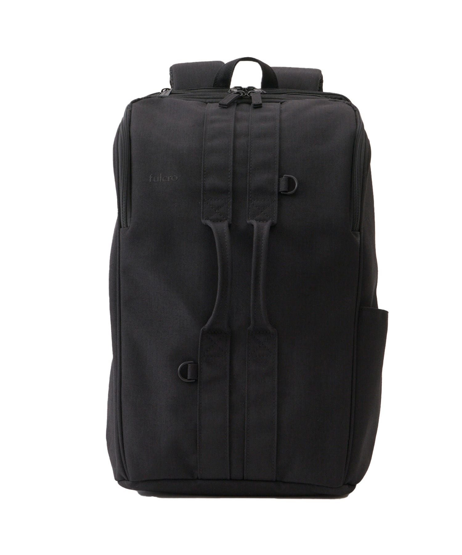 fulcro リュック バックパック 撥水 正面ダブルハンドル 多ポケット メッシュポケット キャリーオン A4 ESSENCE fma-0006