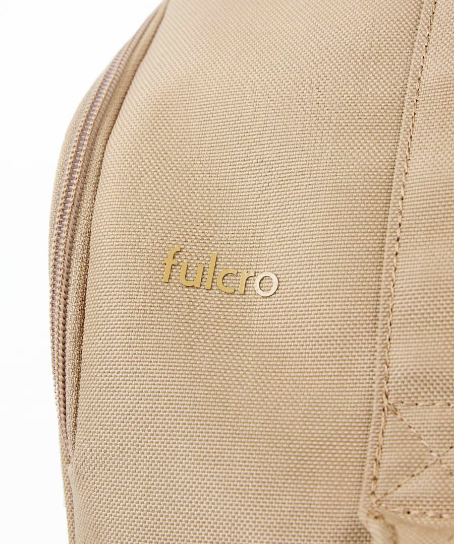 fulcro リュック バックパック 撥水 正面ダブルハンドル 多ポケット メッシュポケット キャリーオン A4 ESSENCE fma-0006