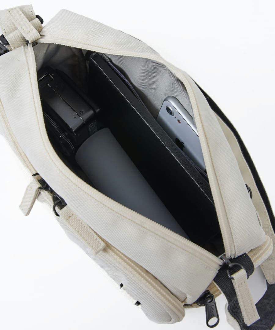 fulcro ショルダーバッグ 撥水 多収納 お財布機能付き 軽量 旅行用 mini Explorer fma-0012