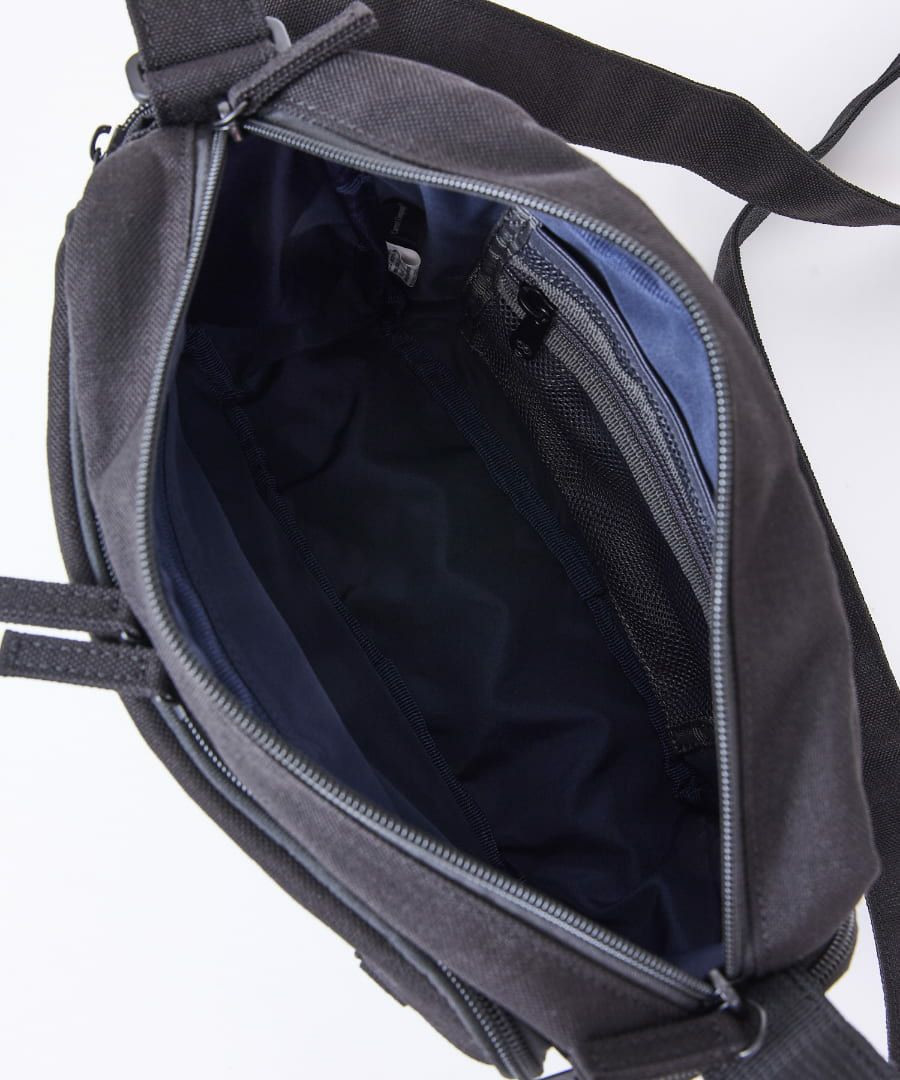 fulcro ショルダーバッグ 撥水 多収納 お財布機能付き 軽量 旅行用 mini Explorer fma-0012