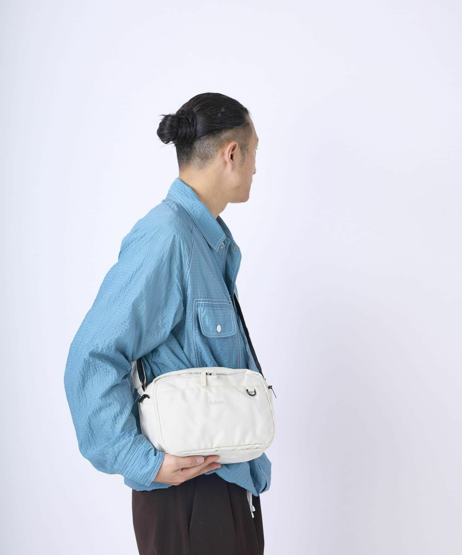 fulcro ショルダーバッグ 撥水 多収納 お財布機能付き 軽量 旅行用 mini Explorer fma-0012