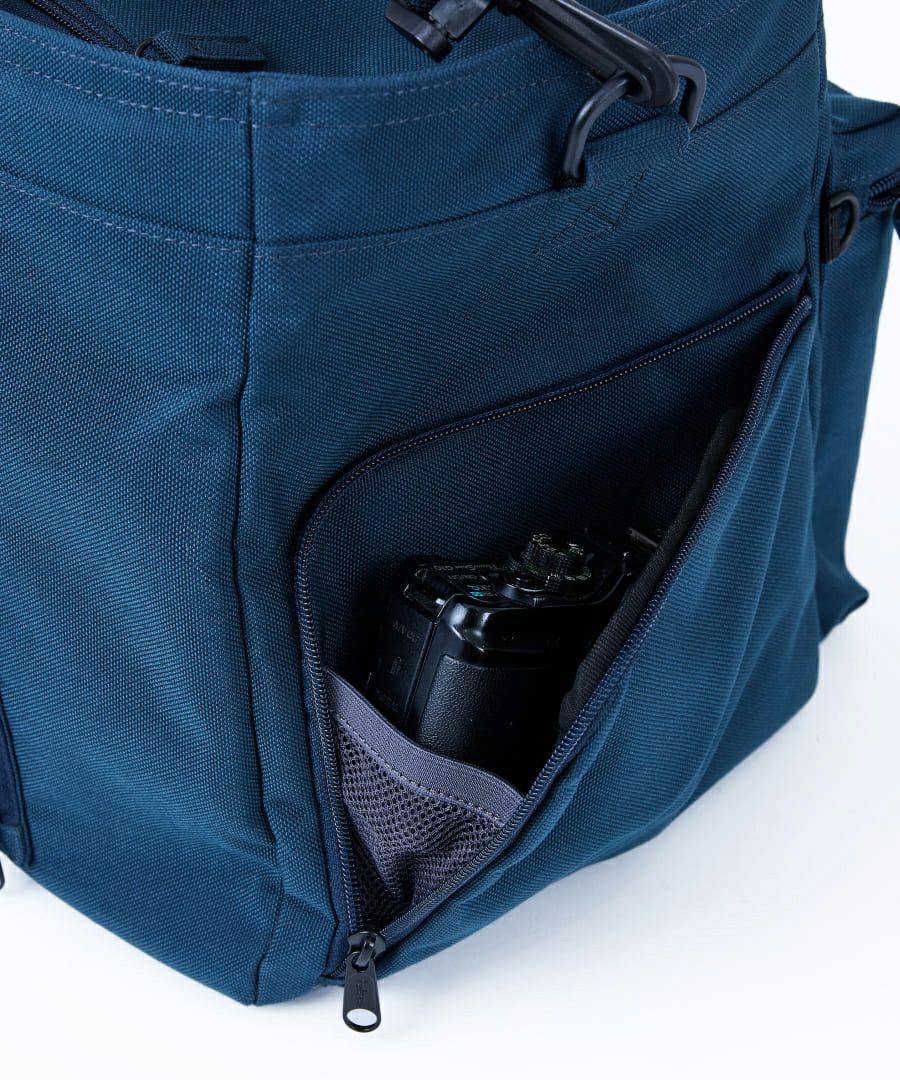 fulcro ボストンバッグ 撥水 キャリーオン シューズポケット付き 2WAY仕様 A4 Explorer fma-0013