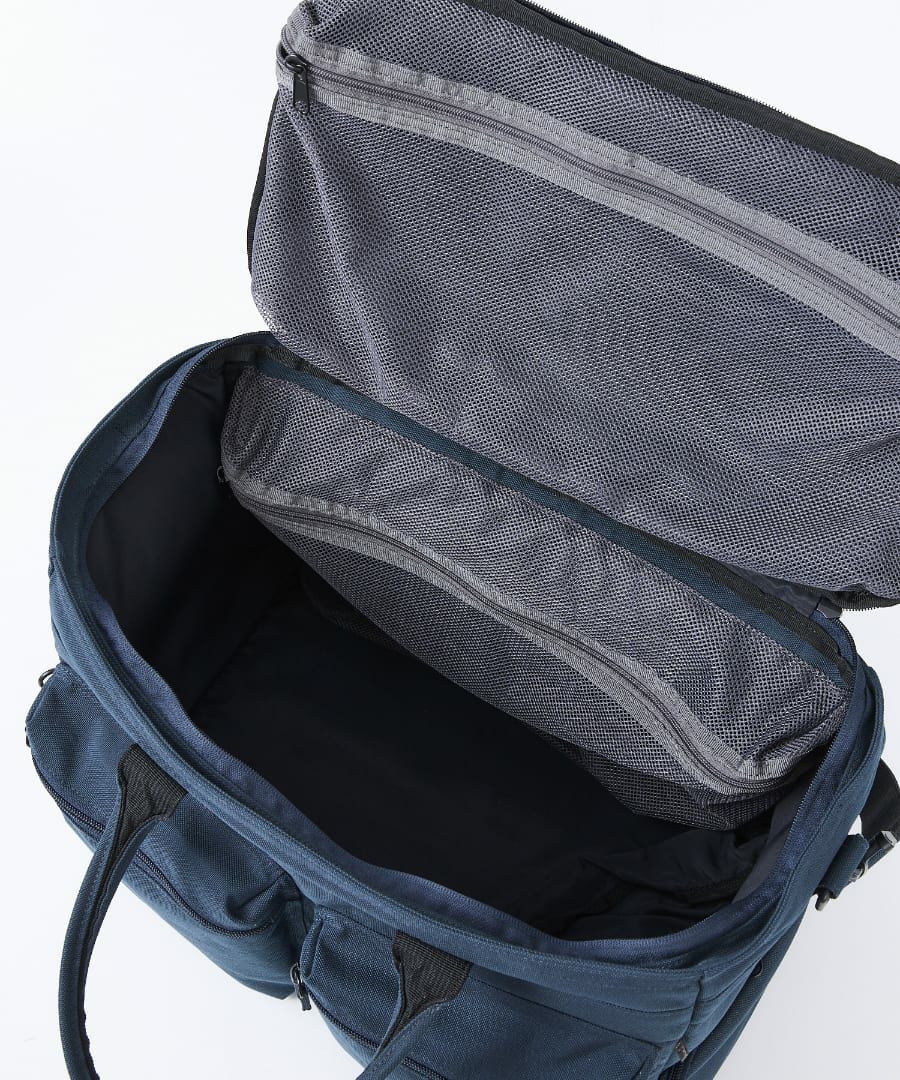 fulcro ボストンバッグ 撥水 キャリーオン シューズポケット付き 2WAY仕様 A4 Explorer fma-0013