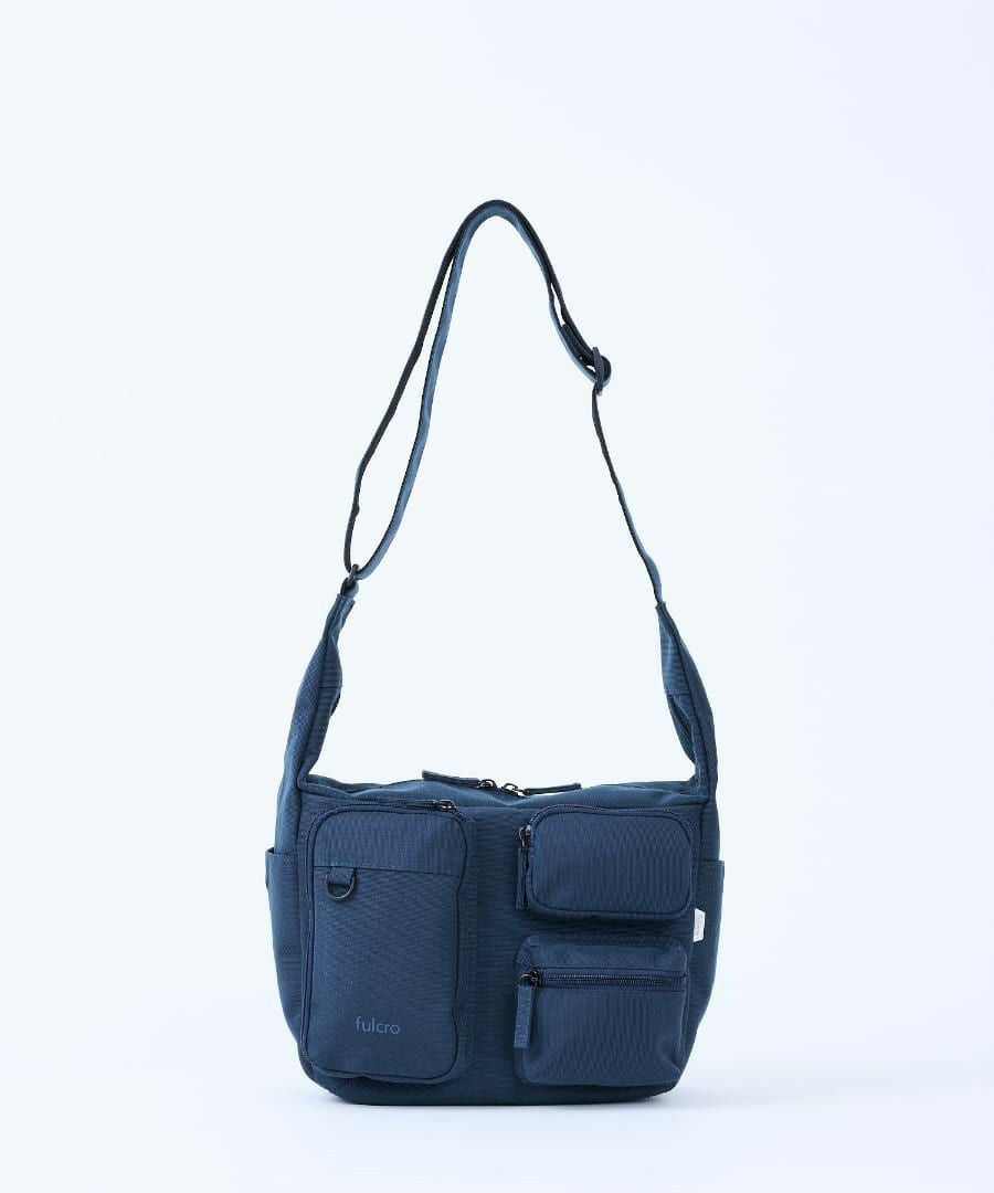 fulcro ショルダーバッグ 撥水 広い開口部 多収納 A5 City fma-0024