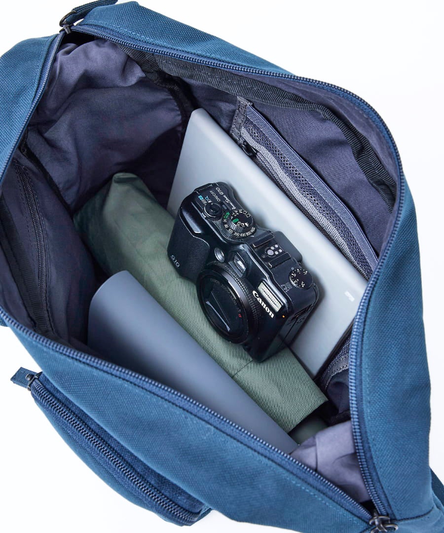 fulcro ショルダーバッグ 撥水 広い開口部 多収納 A5 City fma-0024