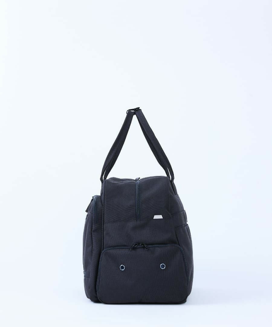 fulcro ボストンバッグ 撥水 大容量 形キープ シューズポケット付 ジムバッグ キャリーオン A4 City fma-0025