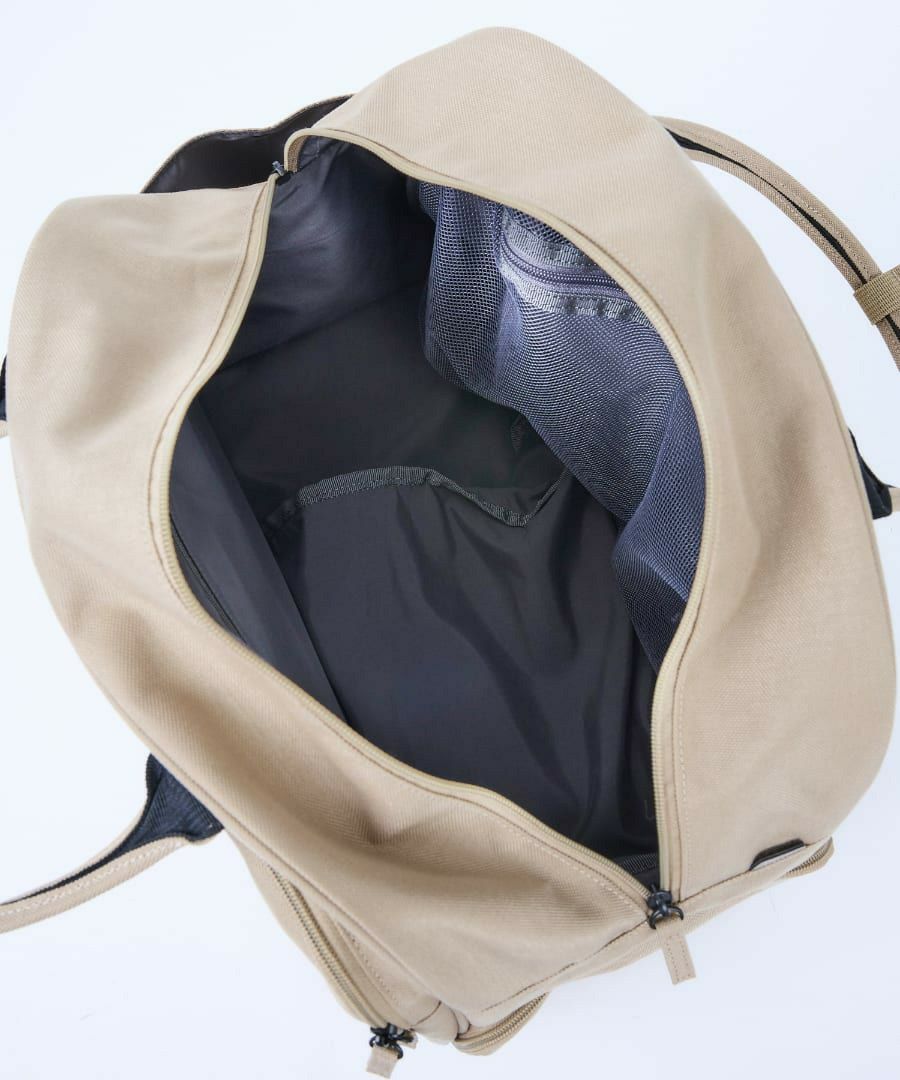 fulcro ボストンバッグ 撥水 大容量 形キープ シューズポケット付 ジムバッグ キャリーオン A4 City fma-0025