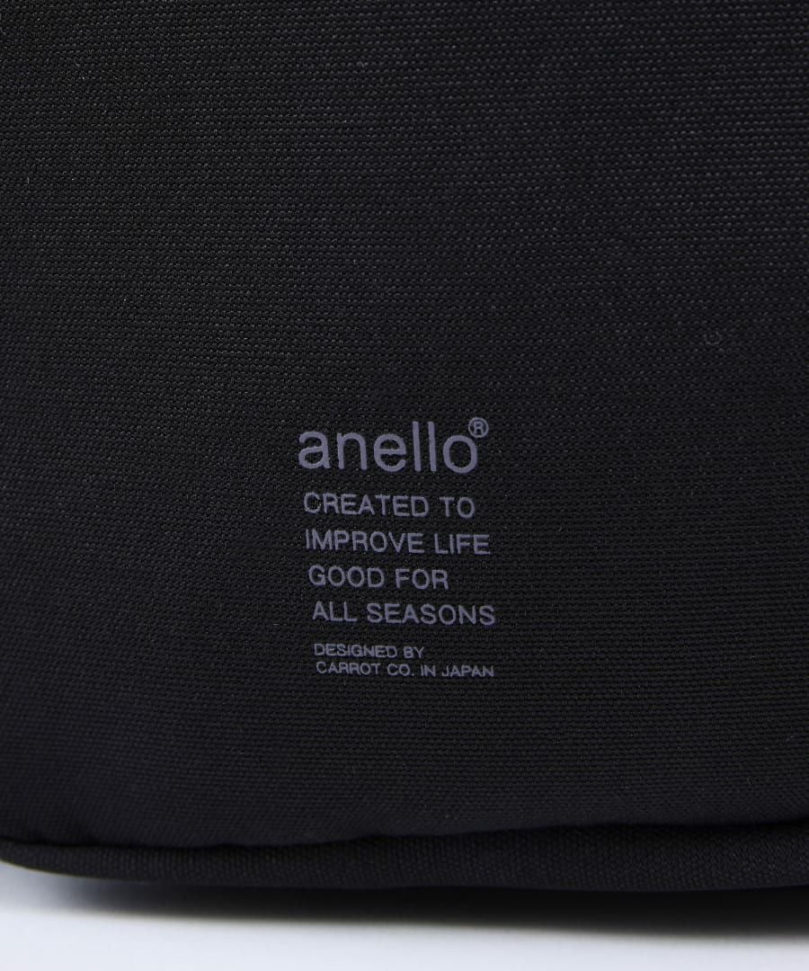 anello ショルダーバッグ 両面撥水 チャーム付き A4 DOROTHY ATB4823