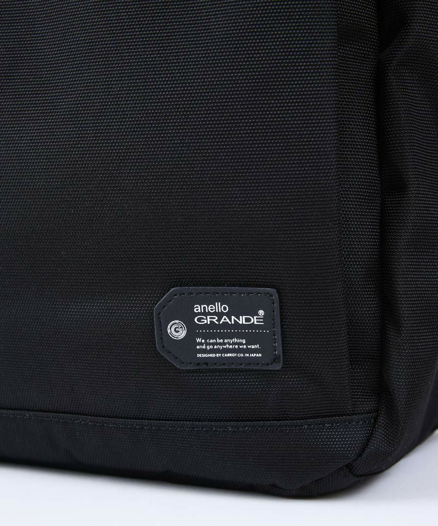 anello GRANDE リュック バックパック 両面撥水 10ポケット PC収納 キャリーオン セキュリティーポケット A4 TAG GTM0894