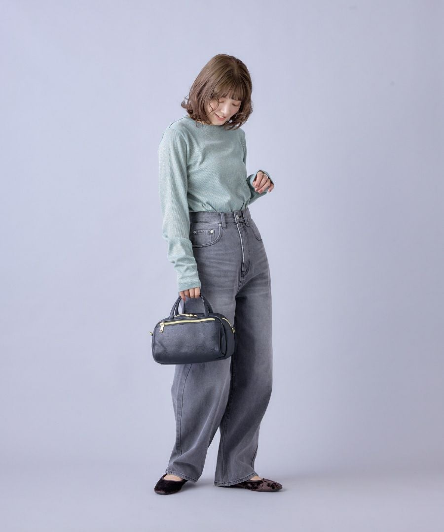 Legato Largo ショルダーバッグ 軽量 立体ポケット 2WAY mini コロリー LG-V0262