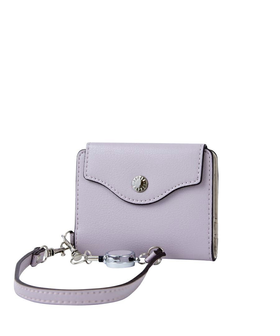 Legato Largo パスケース リール付き コンパクト 0 うすいサイフ　フラップ LJ-F3441