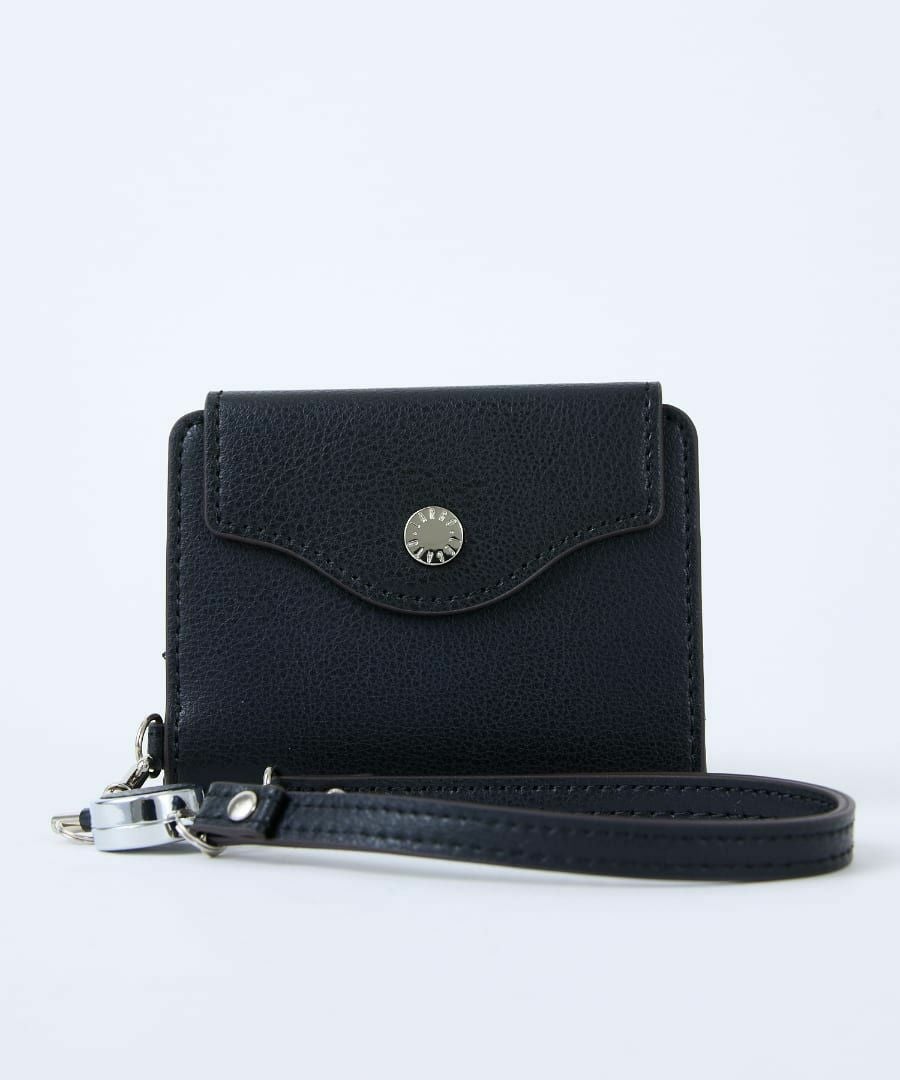 Legato Largo パスケース リール付き コンパクト 0 うすいサイフ　フラップ LJ-F3441