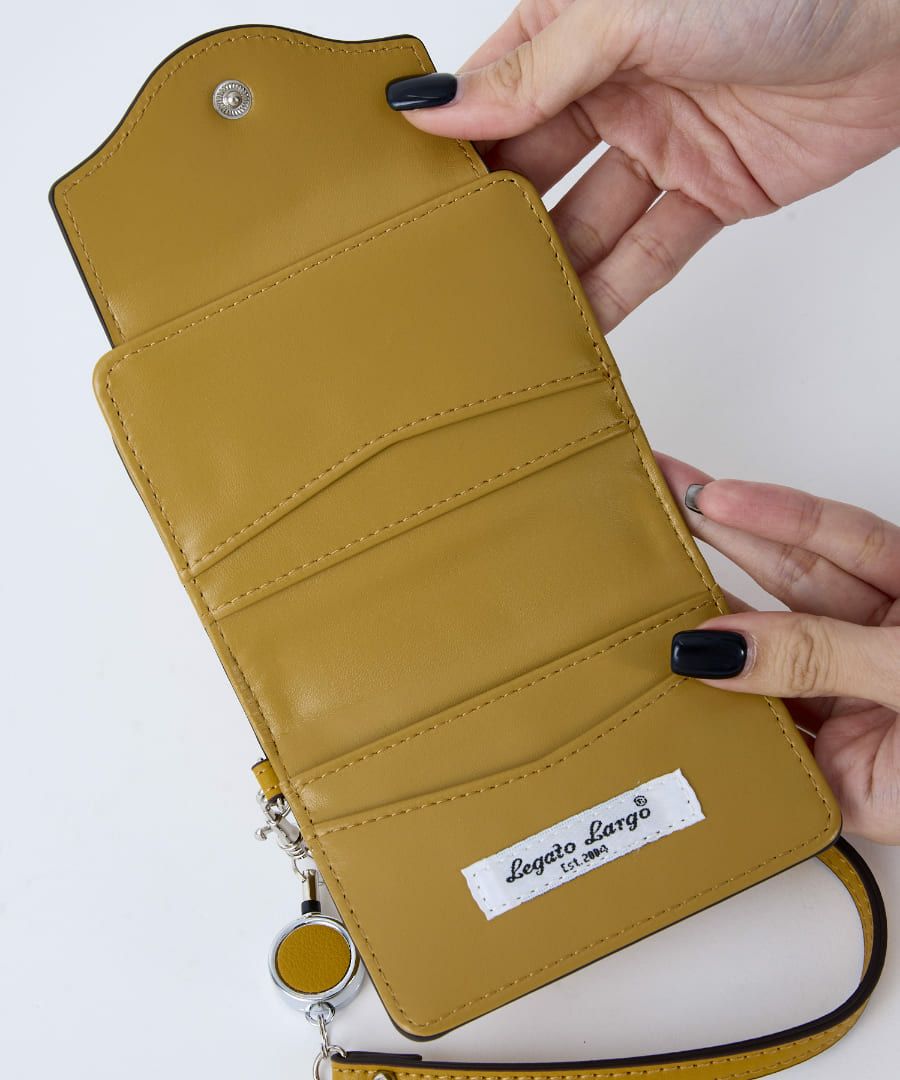 リール付きパスケース/うすいサイフフラップ | パスケース | CARROT