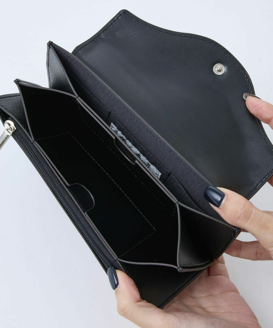 Legato Largo 長財布 うすいサイフ コンパクト 0 うすいサイフ　フラップ LJ-F3443