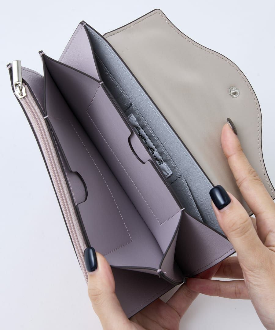 Legato Largo 長財布 うすいサイフ コンパクト 0 うすいサイフ　フラップ LJ-F3443