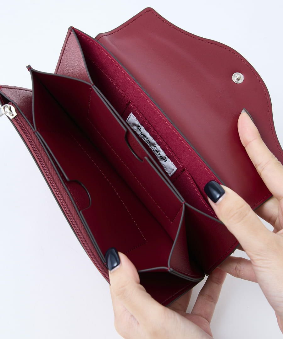 Legato Largo 長財布 うすいサイフ コンパクト 0 うすいサイフ　フラップ LJ-F3443