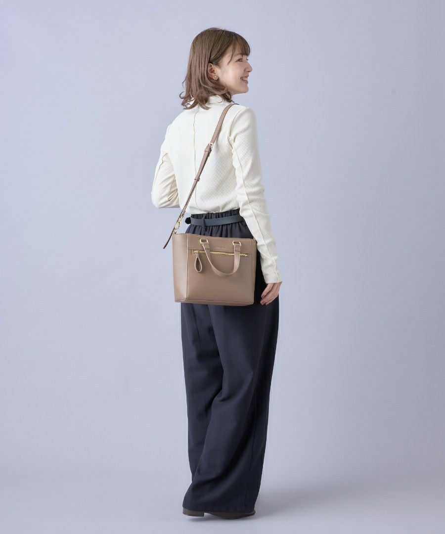 Legato Largo トートバッグ 自立 2WAY A5 ブライトバッグ LY-V0361