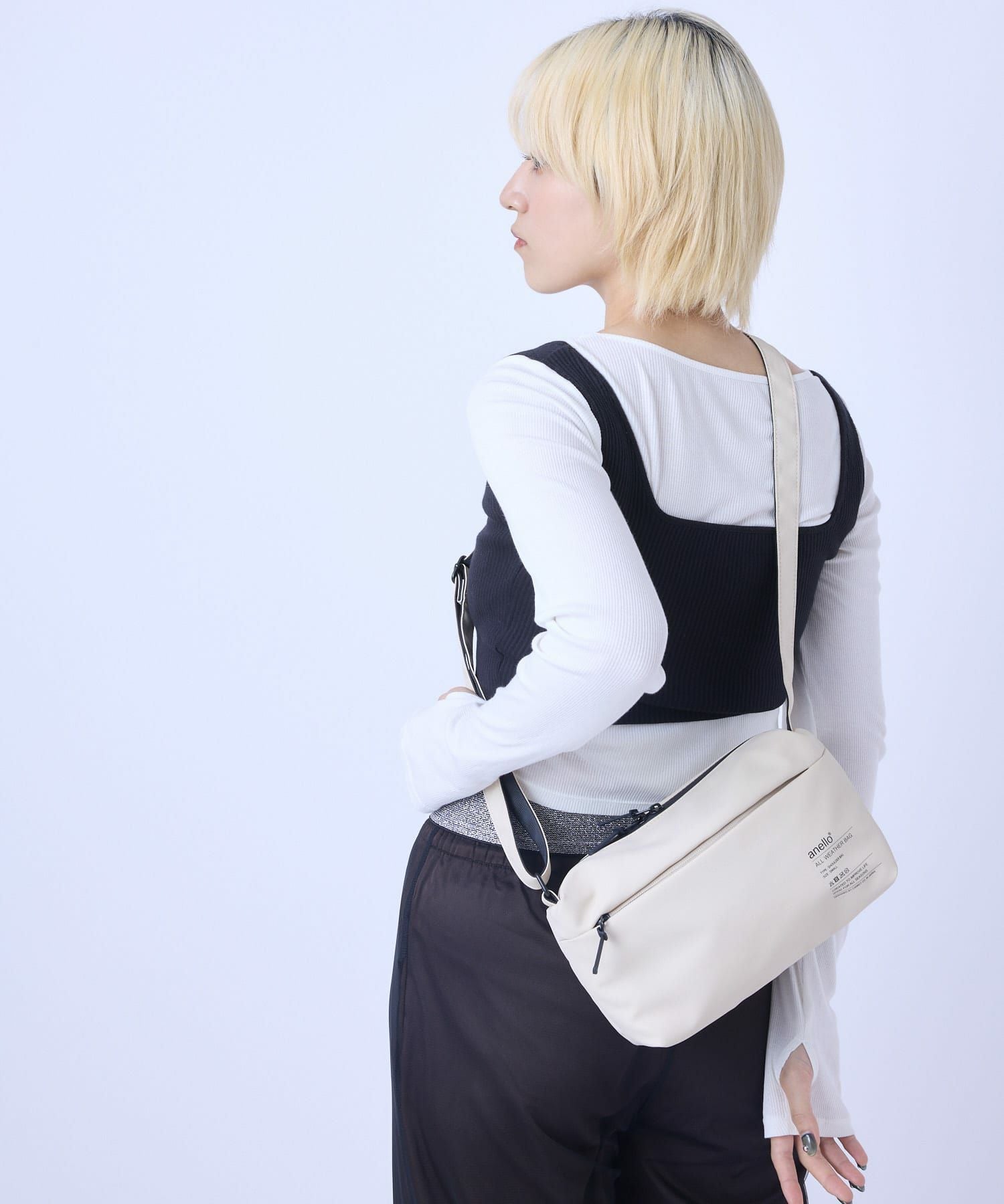 anello ショルダーバッグ 耐水 止水ファスナー mini NIMBUS ATS1341