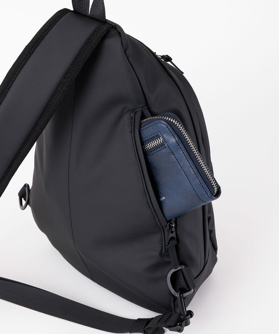 anello ボディバッグ ウエストポーチ 耐水 止水ファスナー キーフック 10ポケット A5 NIMBUS ATS1342