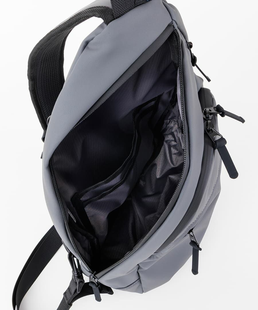 anello ボディバッグ ウエストポーチ 耐水 止水ファスナー キーフック 10ポケット A5 NIMBUS ATS1342