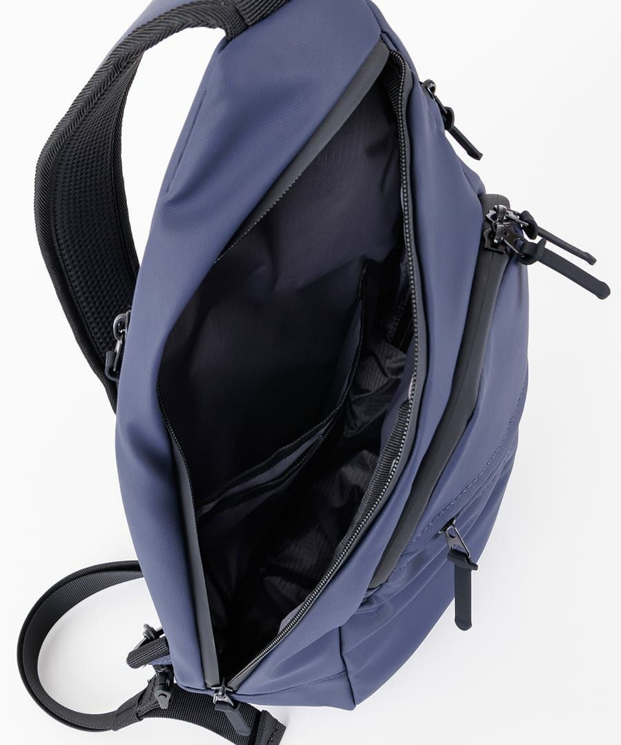 anello ボディバッグ ウエストポーチ 耐水 止水ファスナー キーフック 10ポケット A5 NIMBUS ATS1342