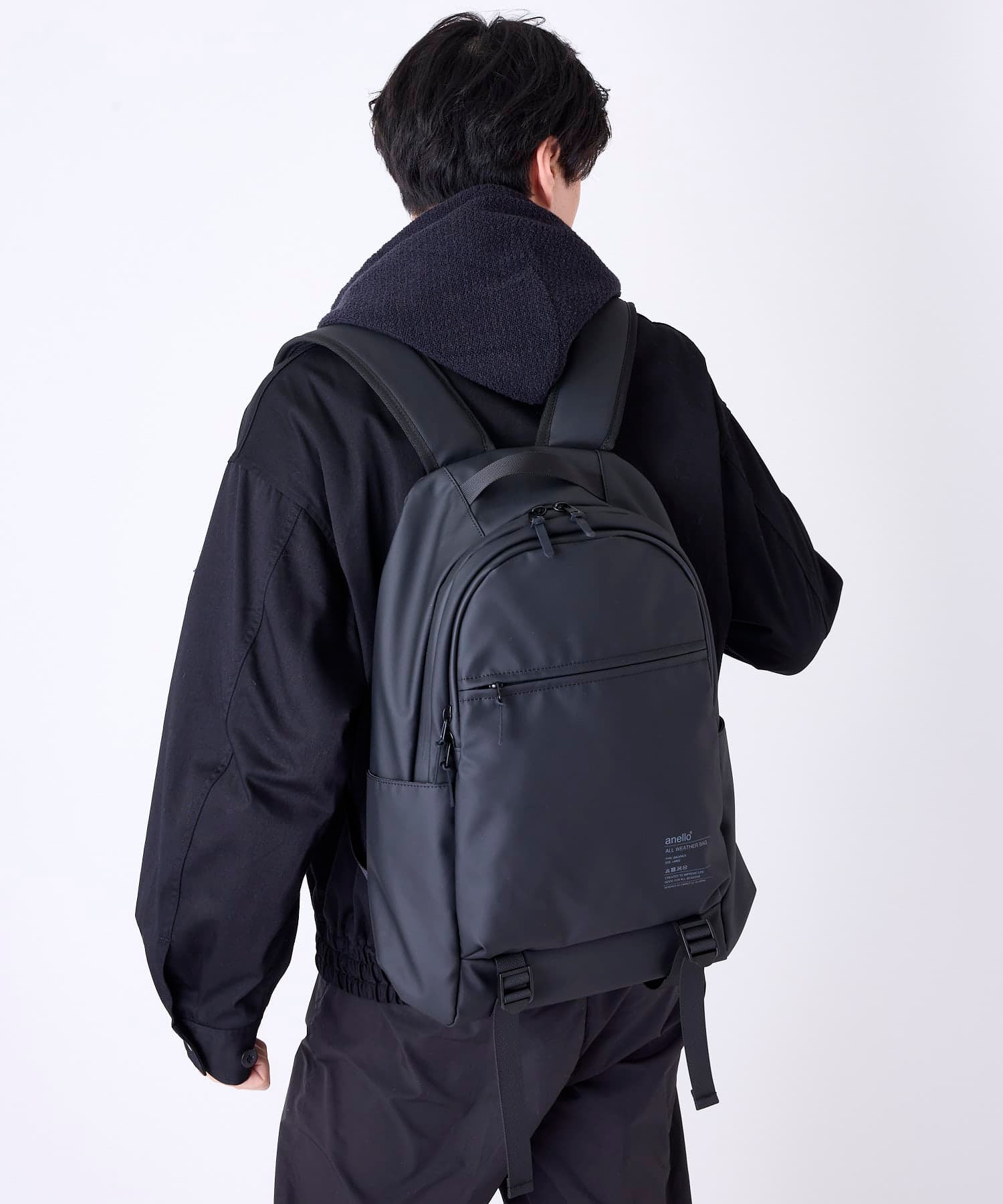 anello リュック バックパック 耐水 止水ﾌｧｽﾅｰ ｷｰﾌｯｸ ｷｬﾘｰｵﾝ ｾｷｭﾘﾃｨﾎﾟｹｯﾄ 11ﾎﾟｹｯﾄ A4 NIMBUS ATS1344