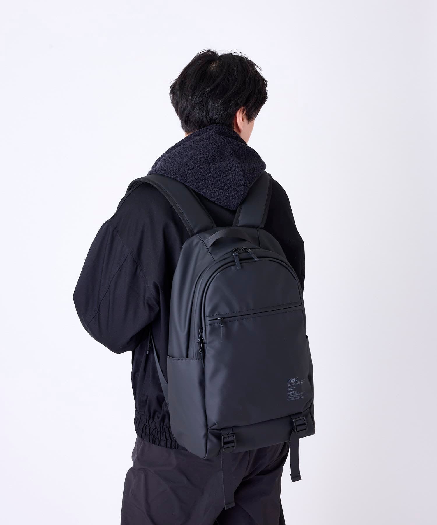anello リュック バックパック 耐水 止水ﾌｧｽﾅｰ ｷｰﾌｯｸ ｷｬﾘｰｵﾝ ｾｷｭﾘﾃｨﾎﾟｹｯﾄ 11ﾎﾟｹｯﾄ A4 NIMBUS ATS1344
