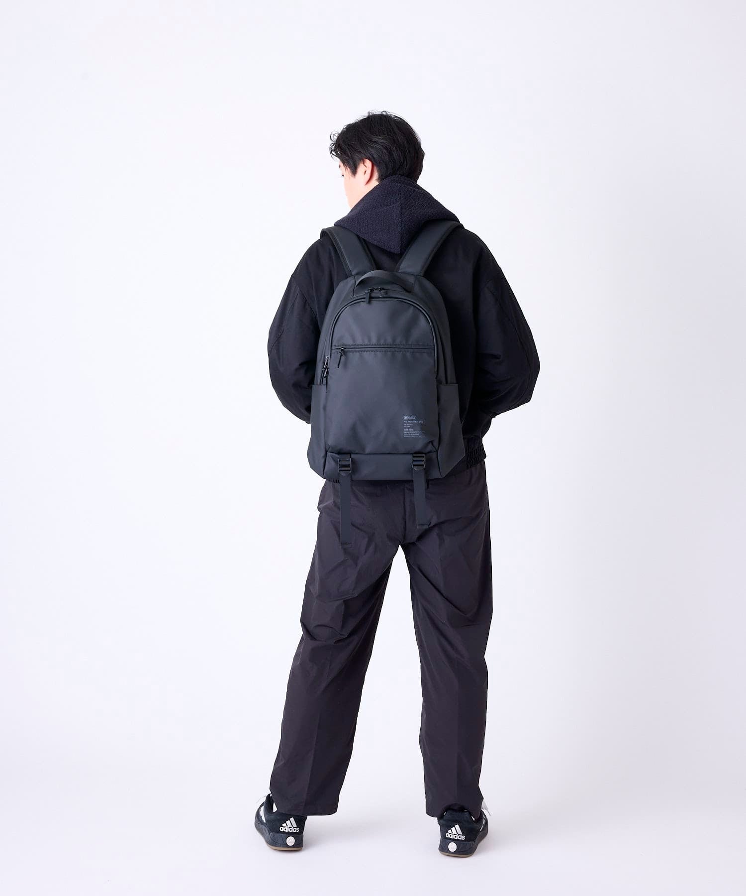 anello リュック バックパック 耐水 止水ﾌｧｽﾅｰ ｷｰﾌｯｸ ｷｬﾘｰｵﾝ ｾｷｭﾘﾃｨﾎﾟｹｯﾄ 11ﾎﾟｹｯﾄ A4 NIMBUS ATS1344