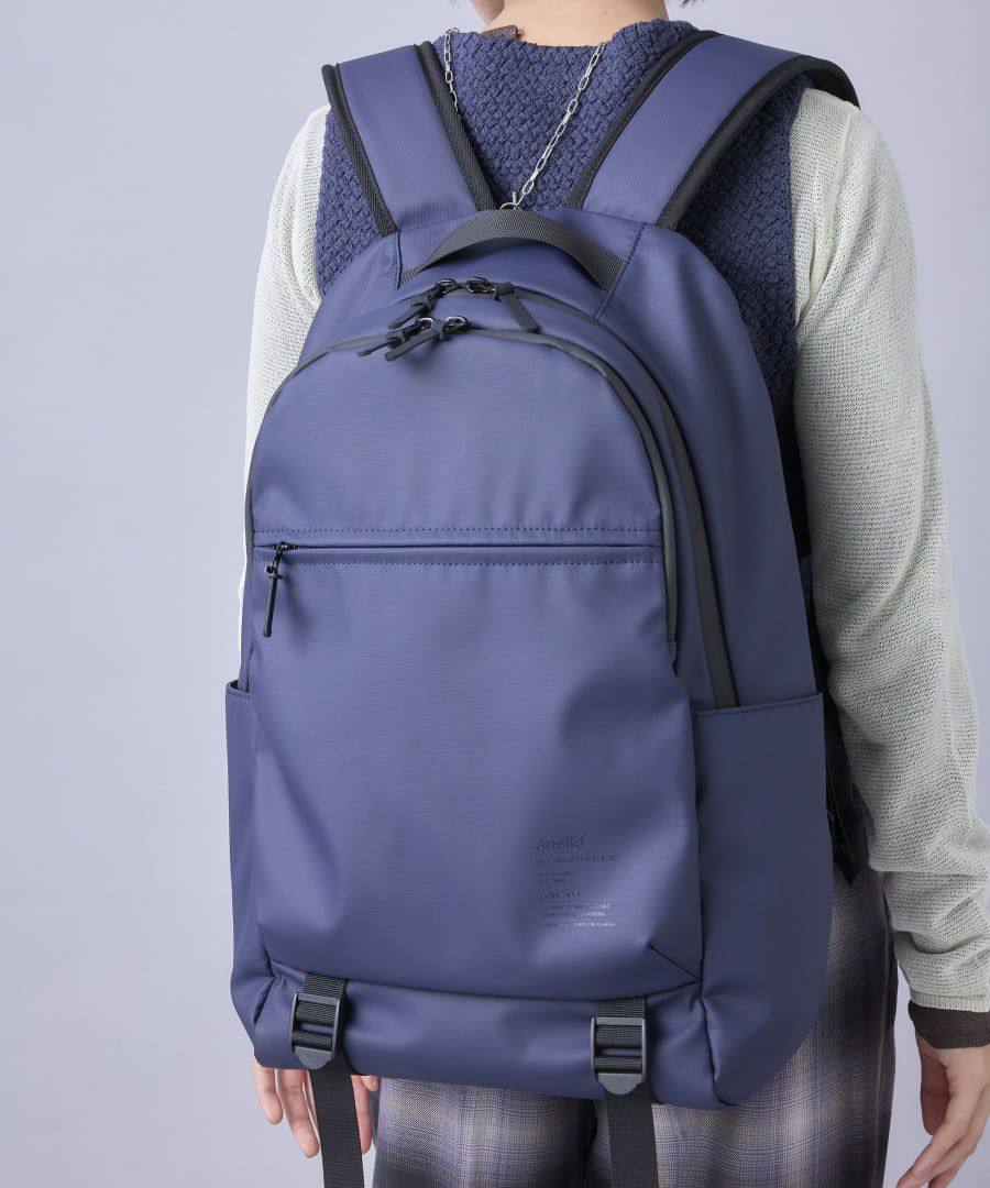 anello リュック バックパック 耐水 止水ﾌｧｽﾅｰ ｷｰﾌｯｸ ｷｬﾘｰｵﾝ ｾｷｭﾘﾃｨﾎﾟｹｯﾄ 11ﾎﾟｹｯﾄ A4 NIMBUS ATS1344