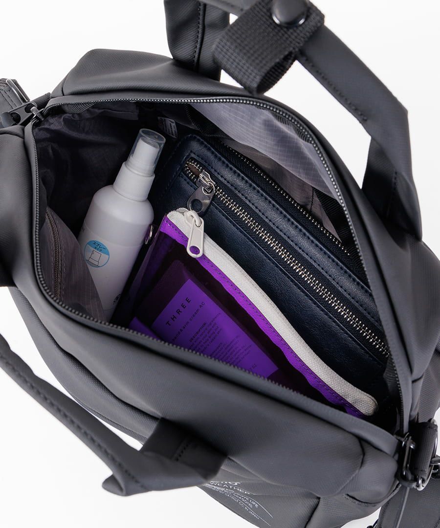 anello ショルダーバッグ 耐水 止水ファスナー 2WAY A5 NIMBUS ATS1345