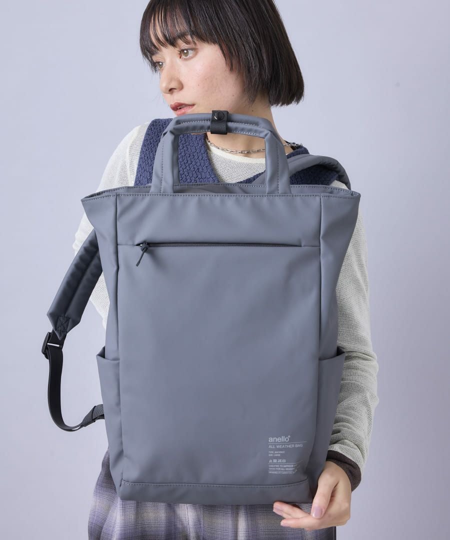 anello リュック バックパック 耐水 止水ファスナー キャリーオン セキュリティポケット A4 NIMBUS ATS1346