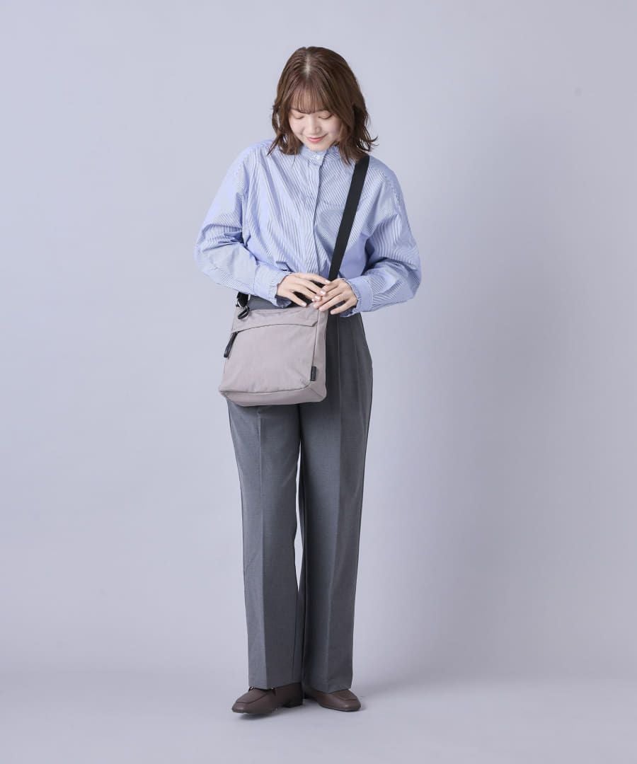 Legato Largo ショルダーバッグ ナチュらくバッグ 撥水 スクエア A5 ナチュらくバッグ LH-F3451