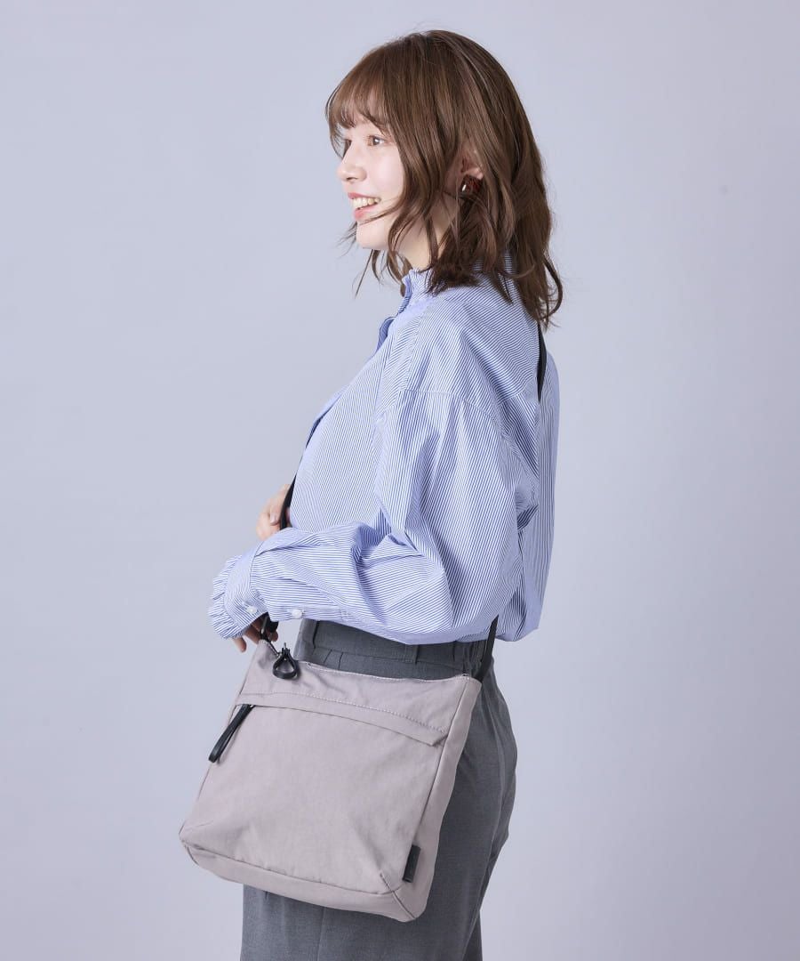 Legato Largo ショルダーバッグ ナチュらくバッグ 撥水 スクエア A5 ナチュらくバッグ LH-F3451