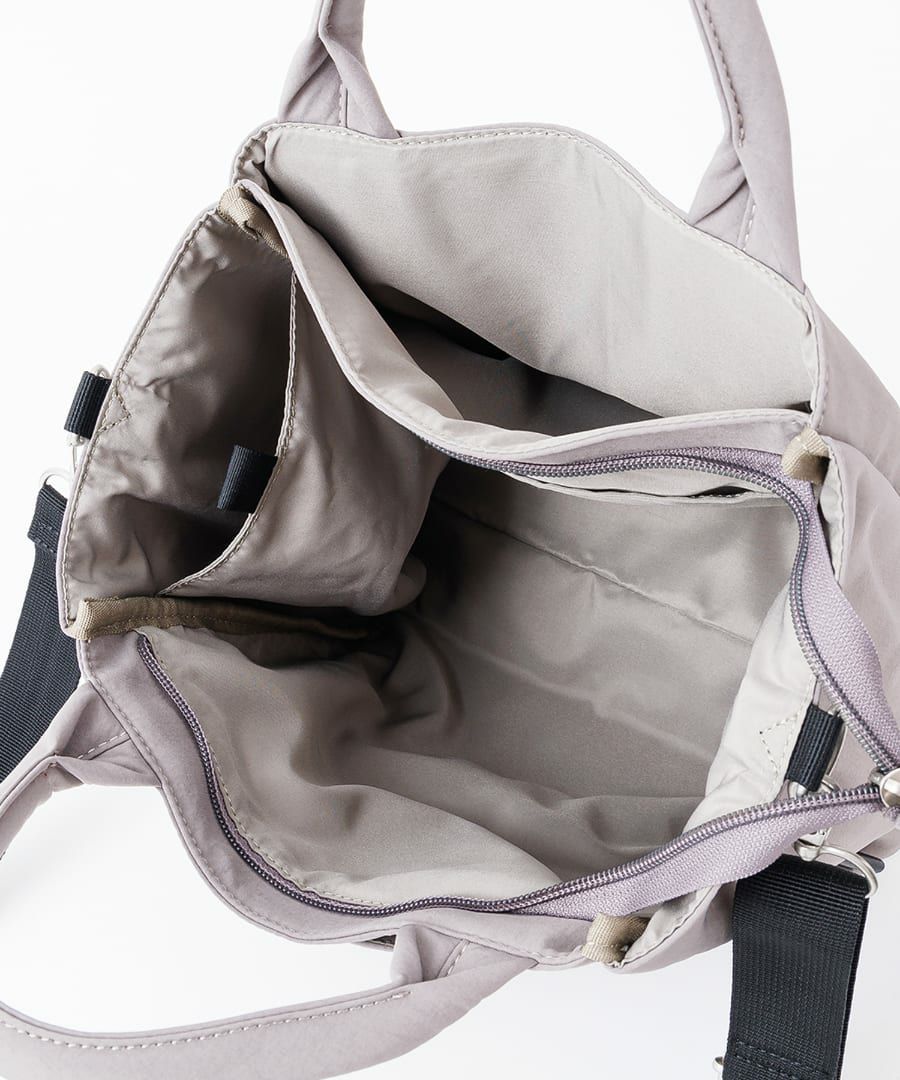 Legato Largo ショルダーバッグ ナチュらくバッグ 撥水 2WAY 5ポケット A5 ナチュらくバッグ LH-F3452