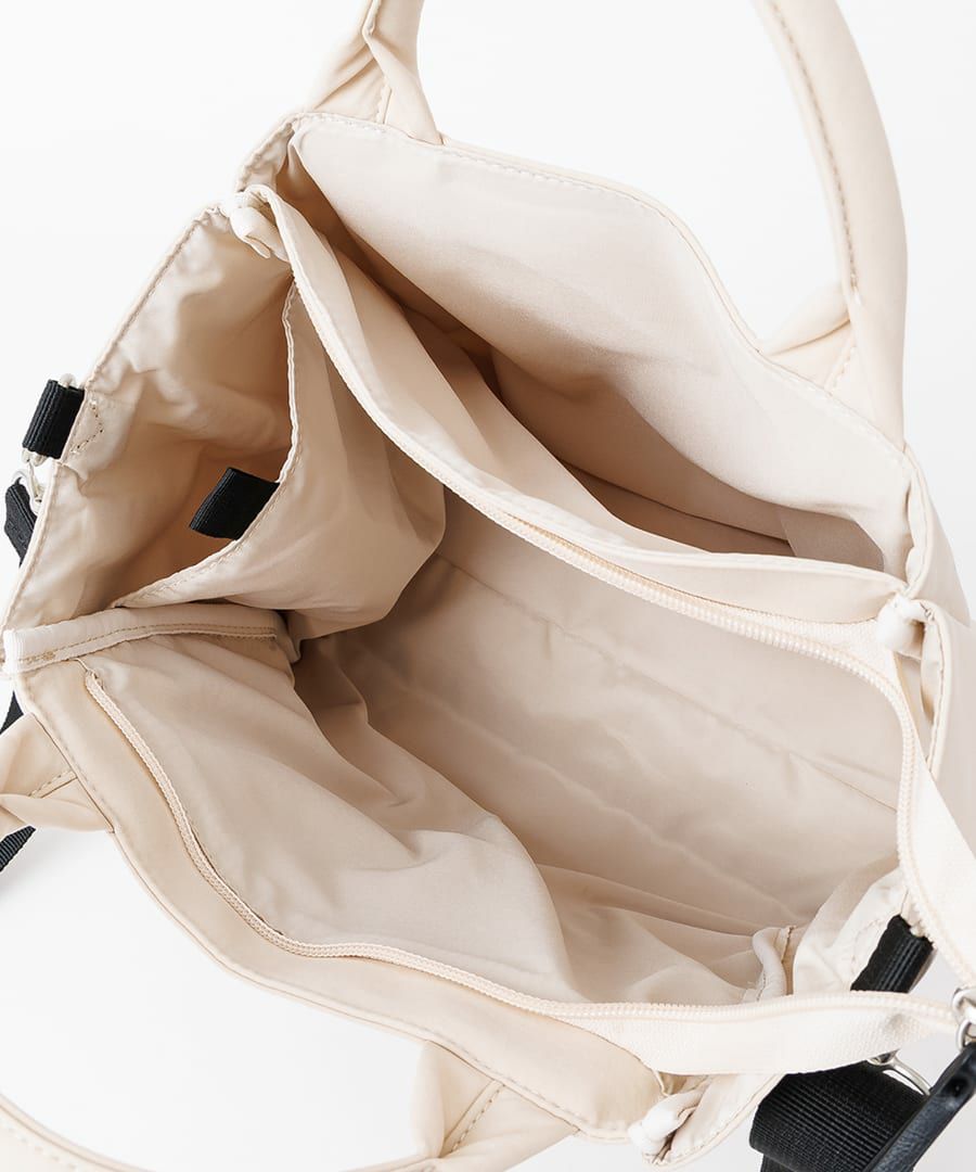 Legato Largo ショルダーバッグ ナチュらくバッグ 撥水 2WAY 5ポケット A5 ナチュらくバッグ LH-F3452