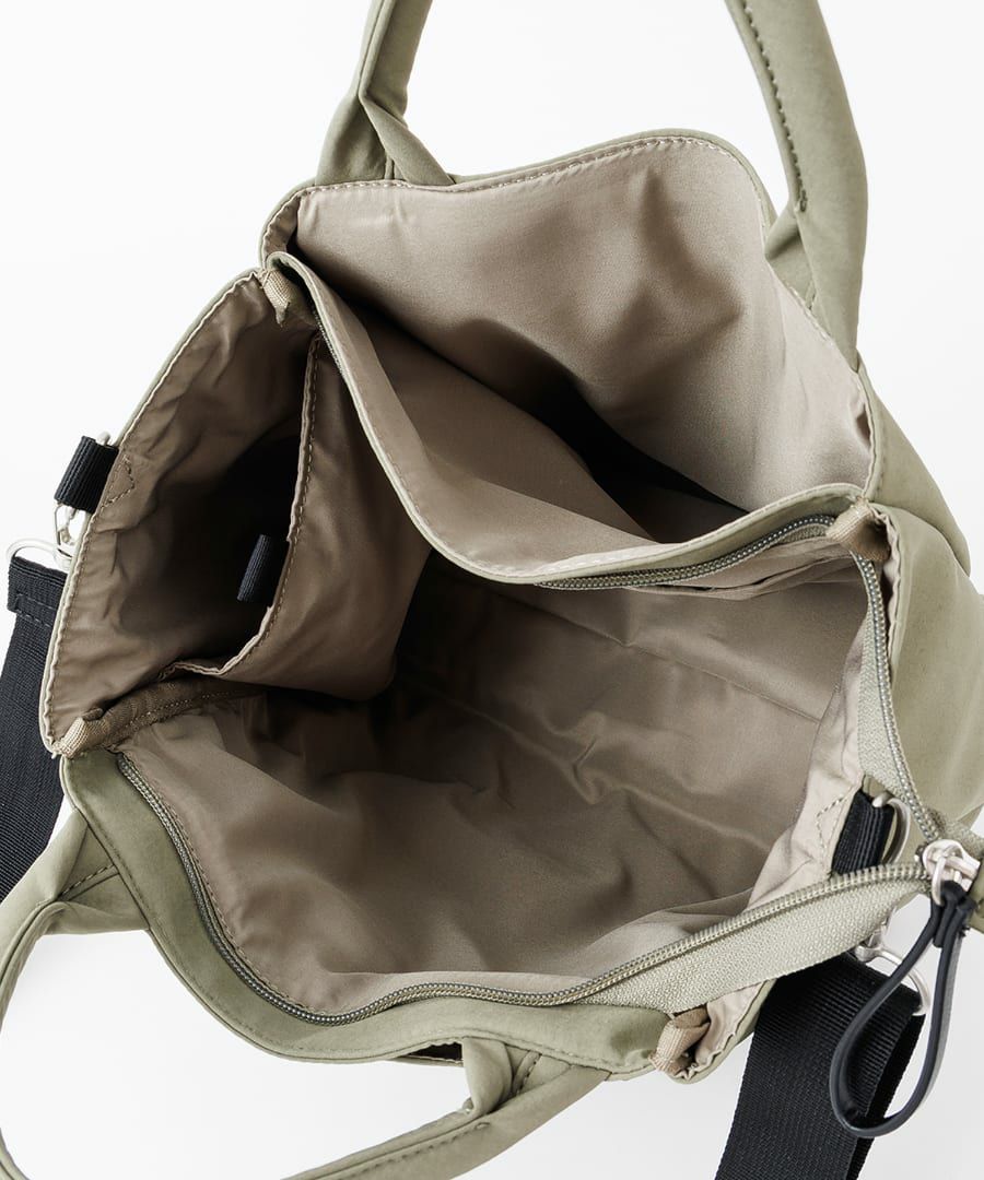 Legato Largo ショルダーバッグ ナチュらくバッグ 撥水 2WAY 5ポケット A5 ナチュらくバッグ LH-F3452