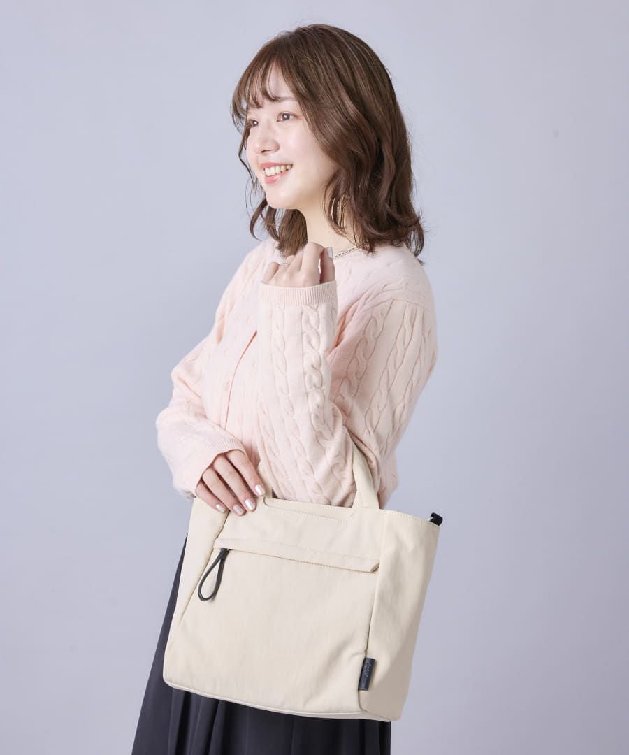 Legato Largo ショルダーバッグ ナチュらくバッグ 撥水 2WAY 5ポケット A5 ナチュらくバッグ LH-F3452