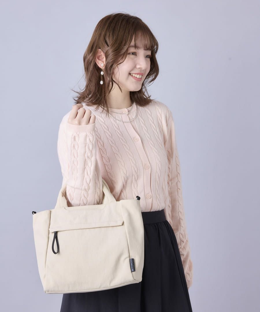 Legato Largo ショルダーバッグ ナチュらくバッグ 撥水 2WAY 5ポケット A5 ナチュらくバッグ LH-F3452