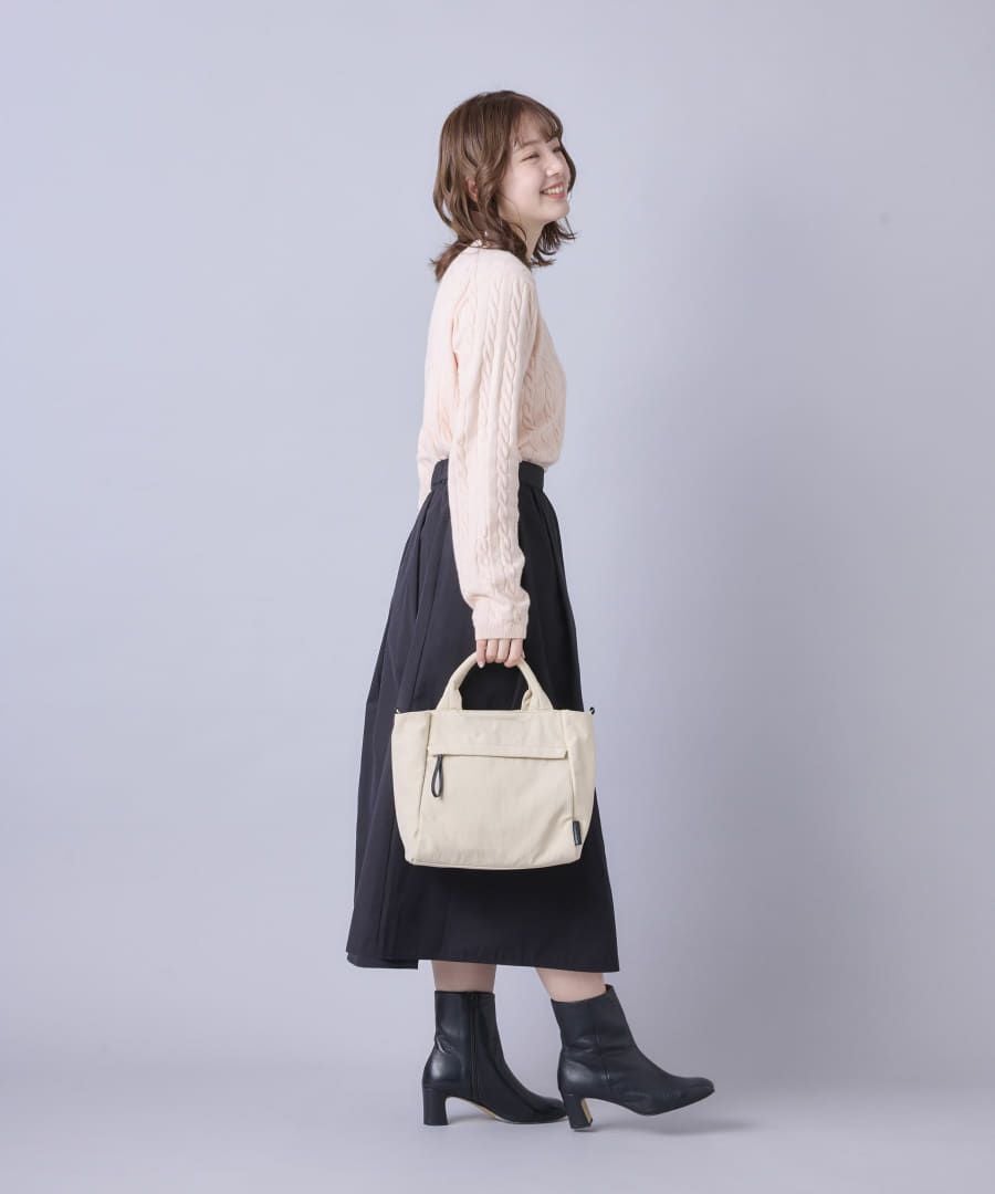 Legato Largo ショルダーバッグ ナチュらくバッグ 撥水 2WAY 5ポケット A5 ナチュらくバッグ LH-F3452