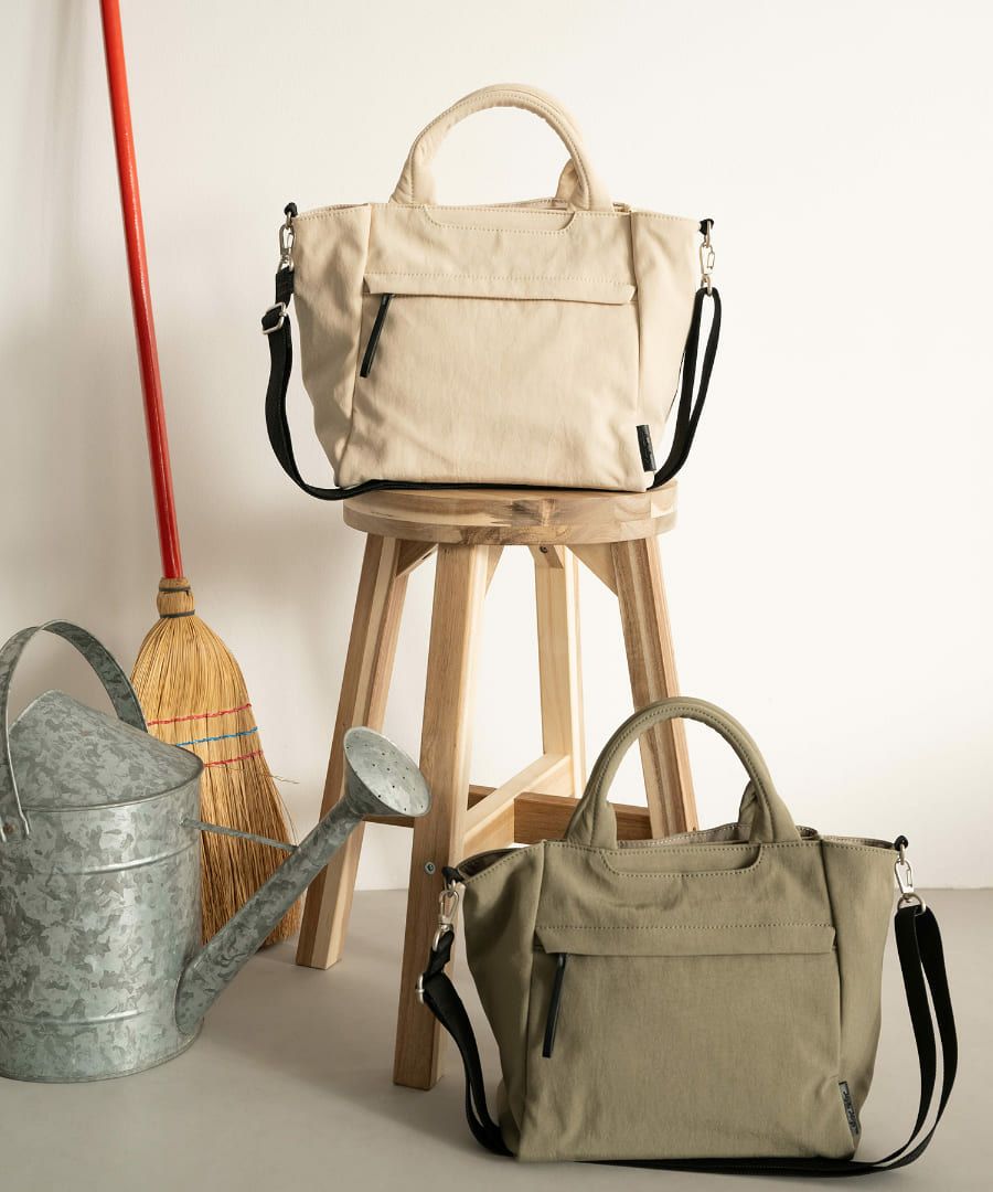 Legato Largo ショルダーバッグ ナチュらくバッグ 撥水 2WAY 5ポケット A5 ナチュらくバッグ LH-F3452