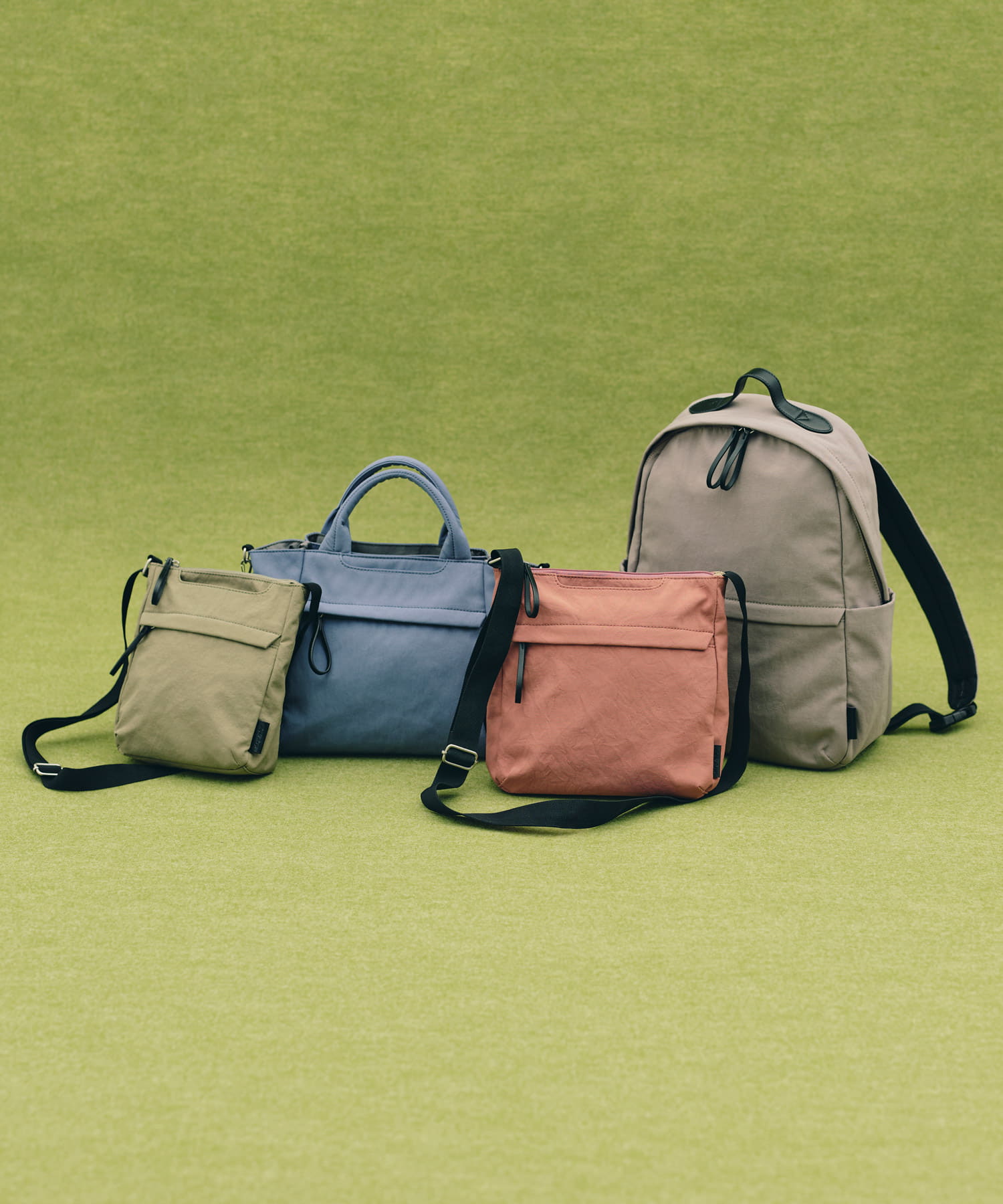 Legato Largo ショルダーバッグ ナチュらくバッグ 撥水 2WAY 5ポケット A5 ナチュらくバッグ LH-F3452