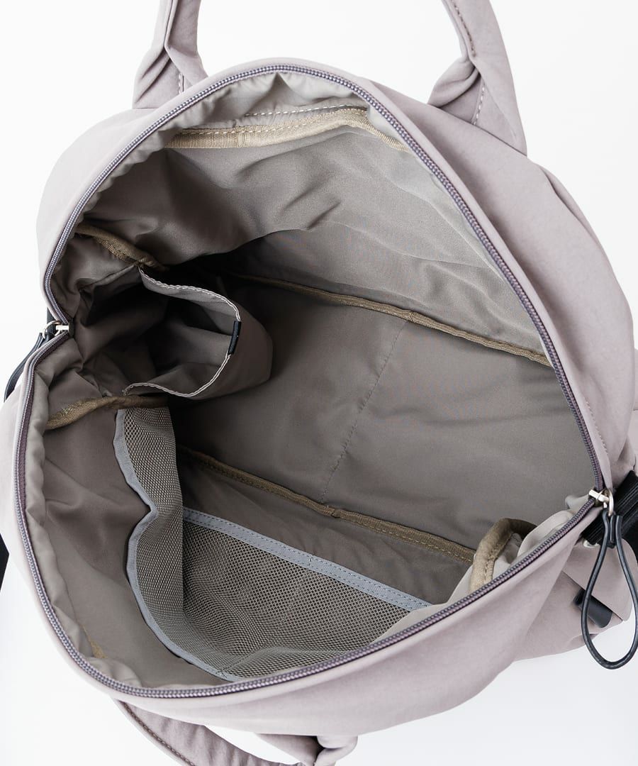 Legato Largo ボストンバッグ ナチュらくバッグ 撥水 5ポケット キャリーオン トラベル A4 ナチュらくバッグ LH-F3454