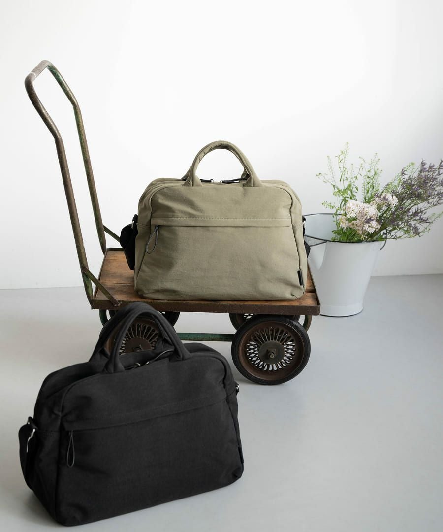 Legato Largo ボストンバッグ ナチュらくバッグ 撥水 5ポケット キャリーオン トラベル A4 ナチュらくバッグ LH-F3454