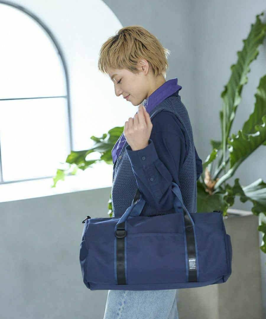 anello ボストンバッグ 2WAY 撥水 軽量 A4 ROLL AHX0383